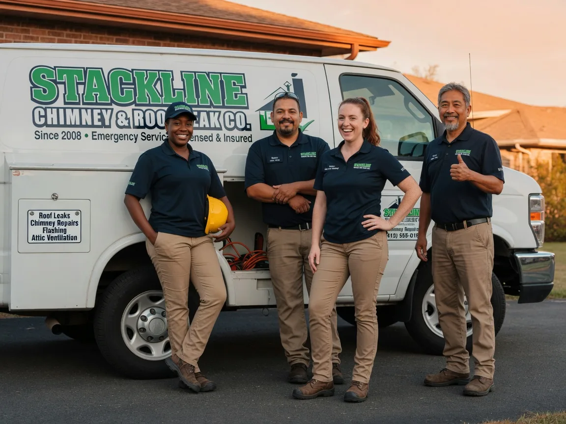 Chimney flashing repair company in Hillsboro, TX
